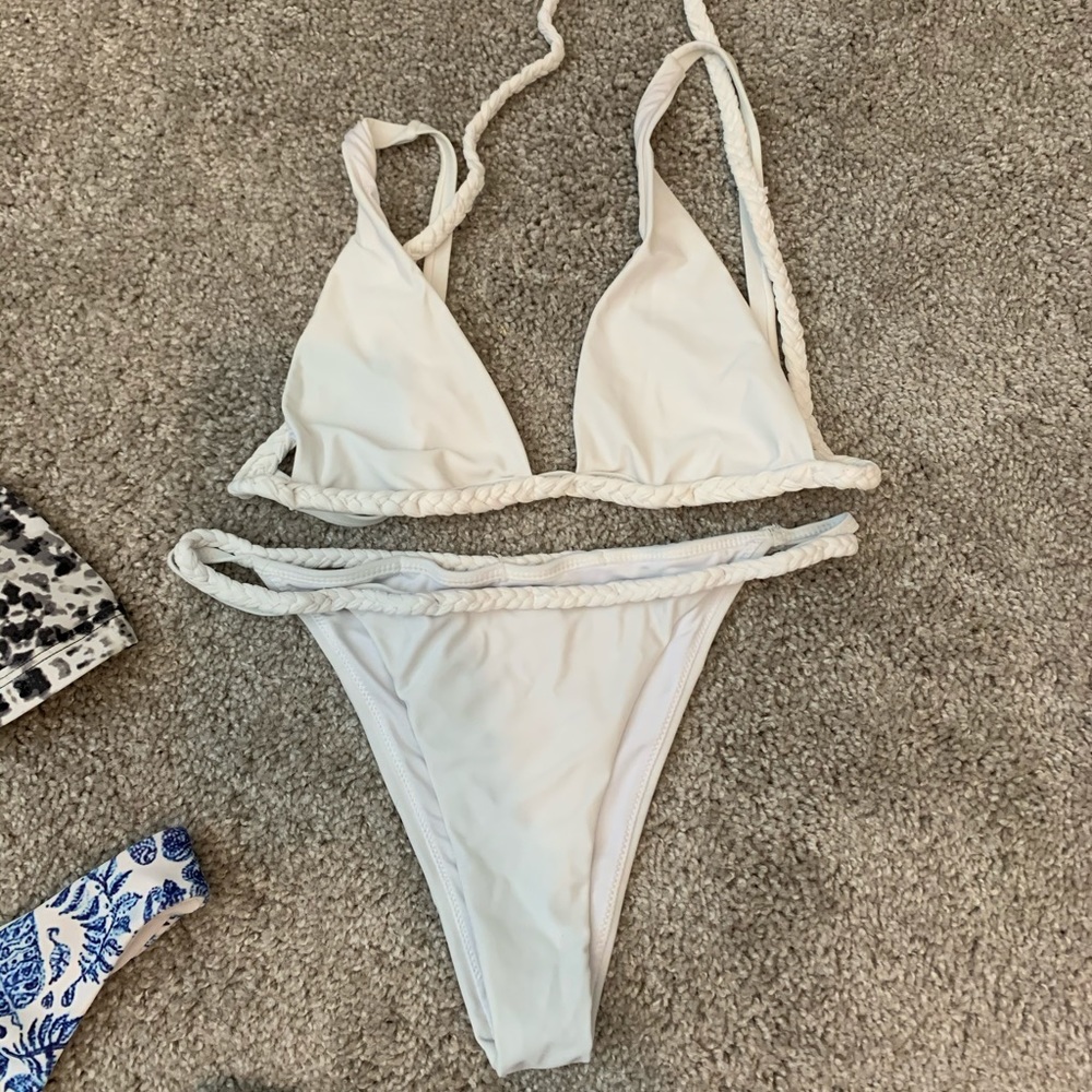 Tobi white bikini